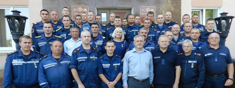 47 рятувальників нагороджені відзнакою Президента України «За участь в антитерористичній операції»